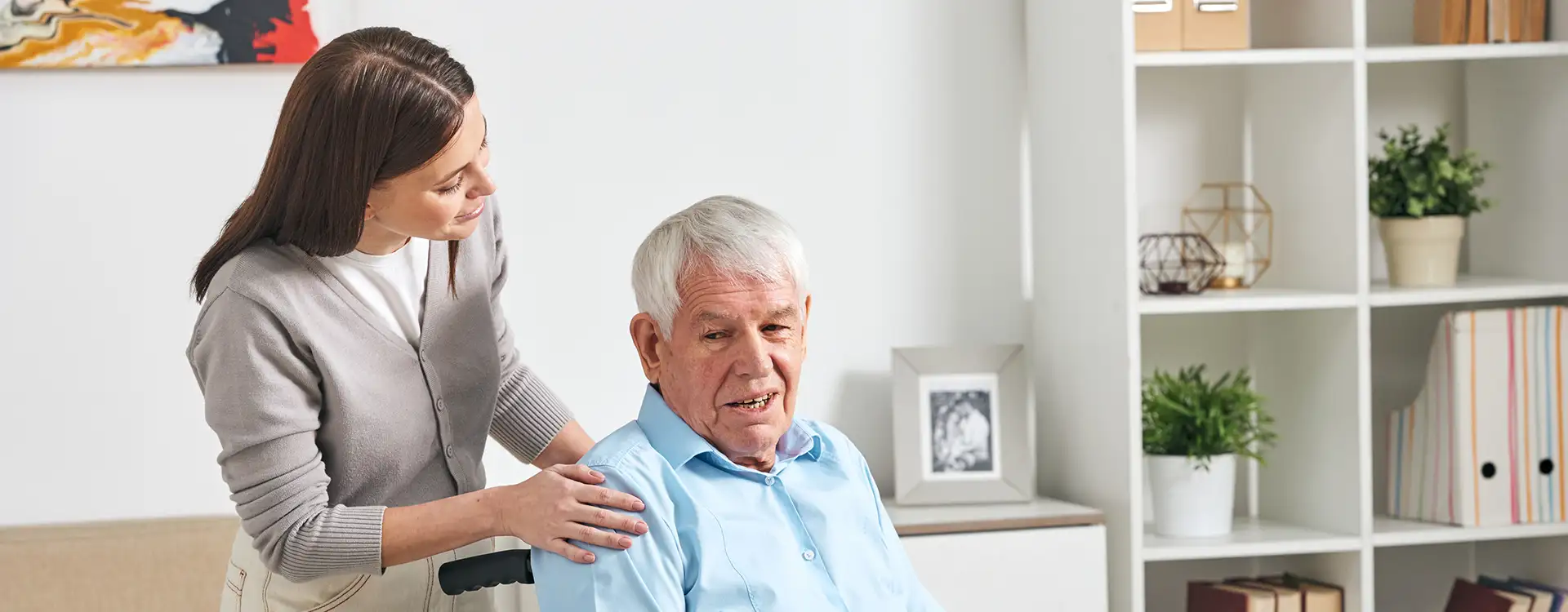 Nurse with Client